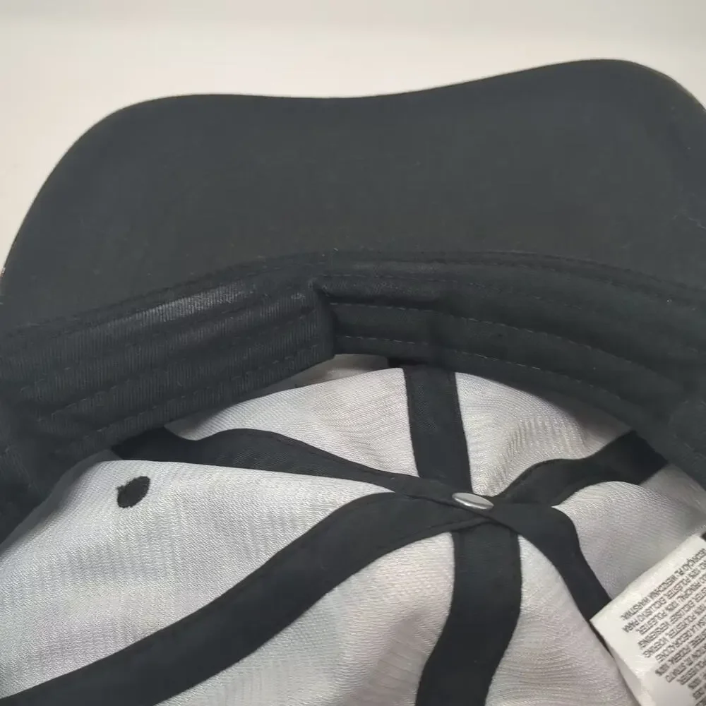Vans Black & Gray Checkerboard Floral Baseball Cap